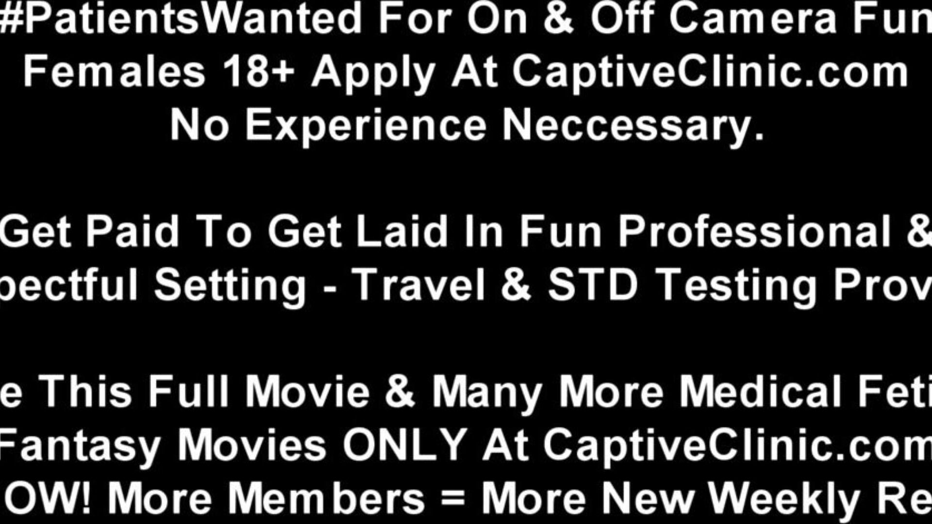 $CLOV Fraternal Twins Michelle & Chris Anderson Made To Fuck By Twisted Doctor Tampa As Part Of Strange Medical Experiments @CaptiveClinic.com!