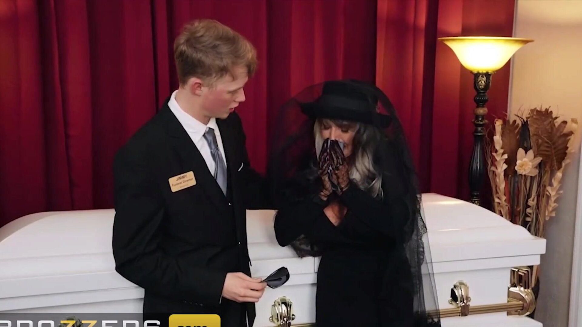 Brazzers - Sally D'Angelo Fucks Funeral Director's Jimmy Michaels Big Dick To Make Her Grief Go Away Sep 10th 2021