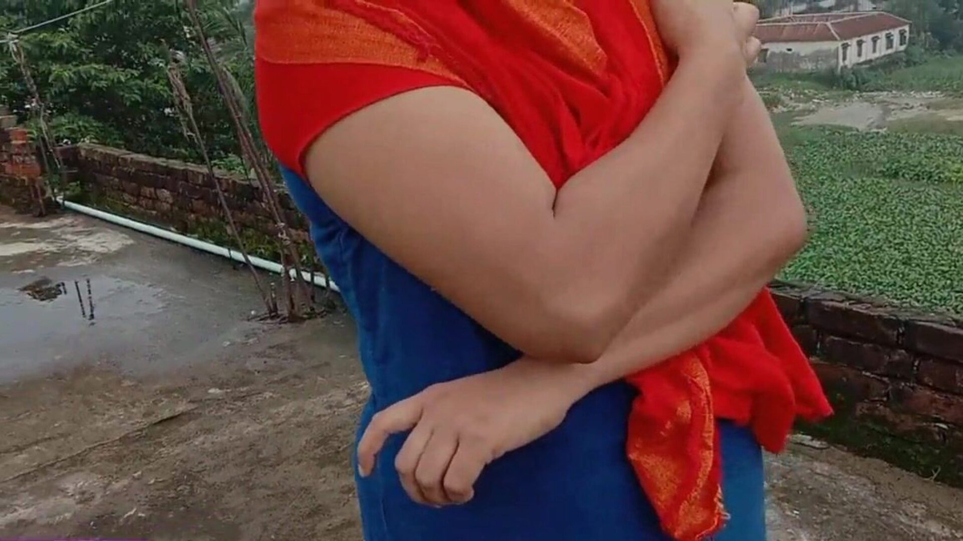 See My Maid On Rooftop And Fuck Her XXX