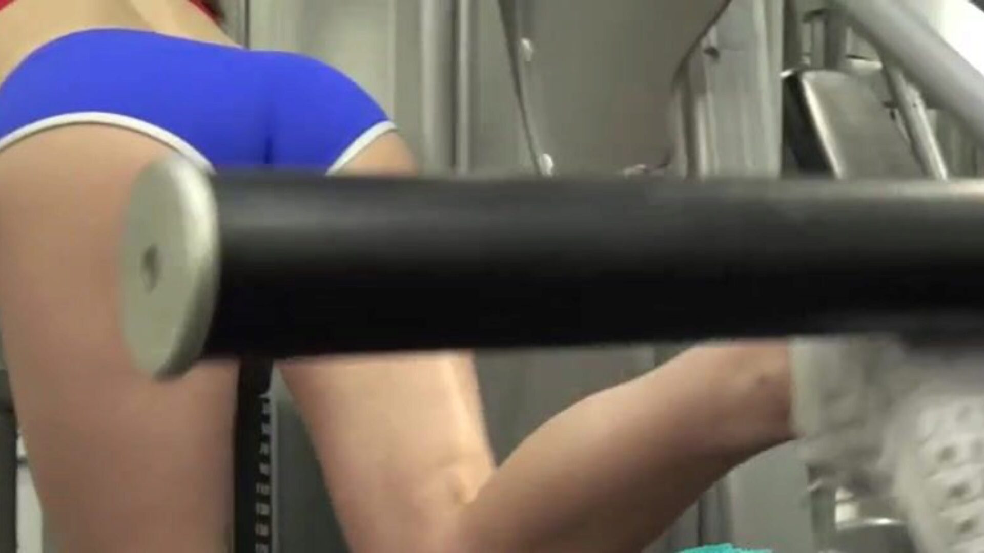 Step Sis Ashly Anderson POV Banging At The GYM