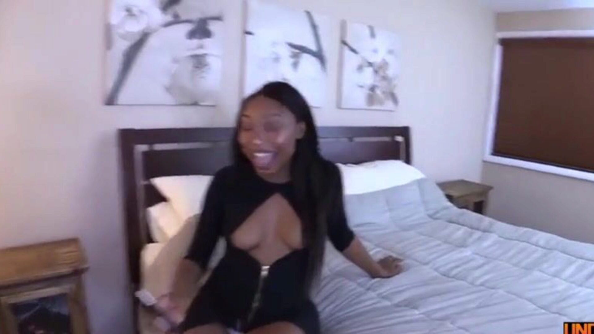 Home Alone With My Large Afro Butt Step Sister COMPLETE SERIES