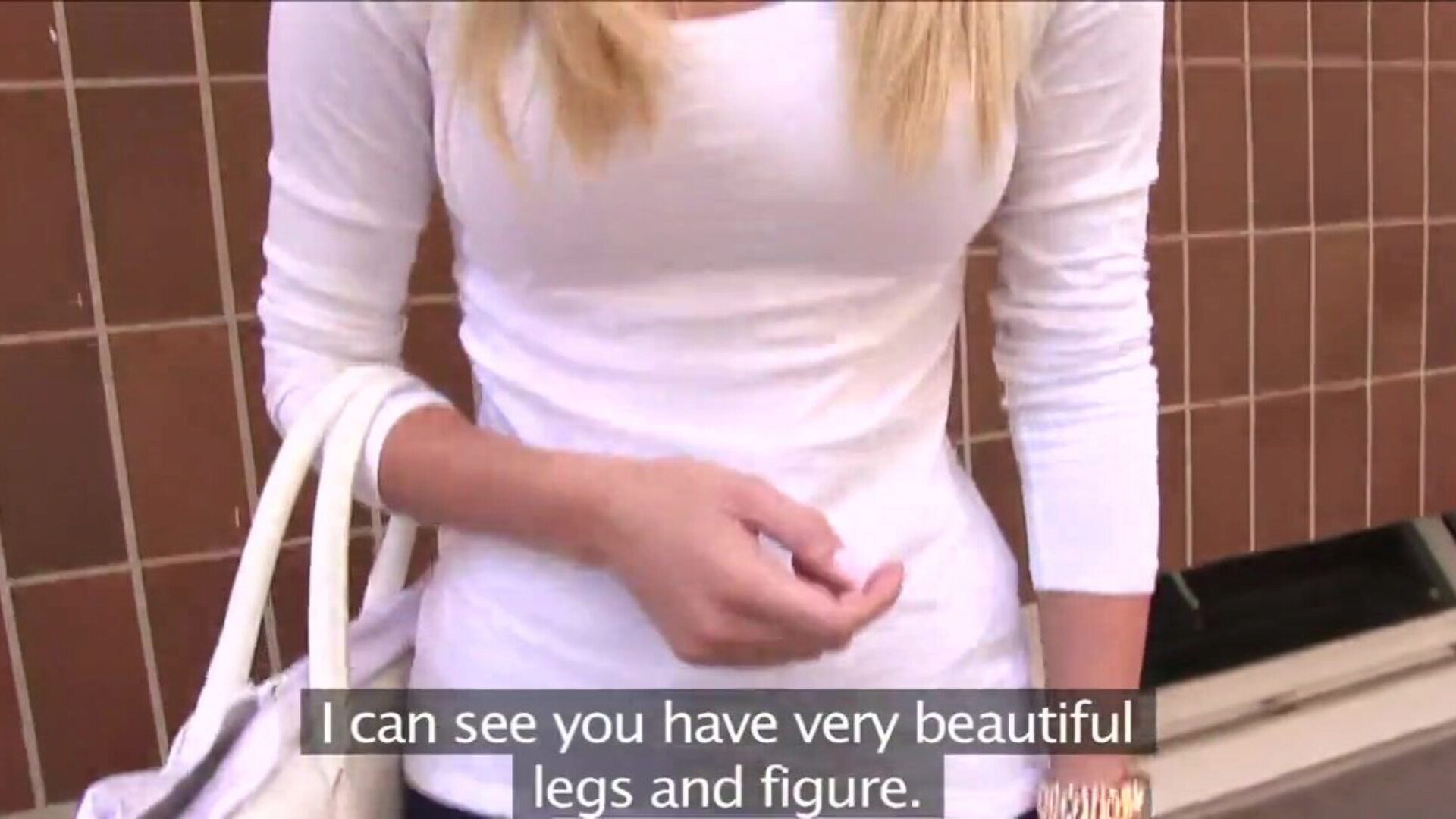 PublicAgent Hot Blonde with good wazoo screwed
