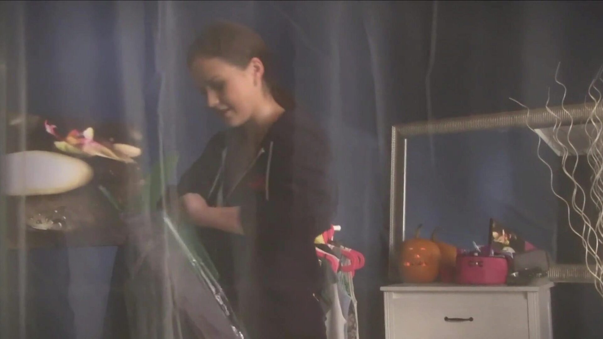 Public Agent Tina Kay Gets Dressed up for Halloween Party and Fucked by Stranger